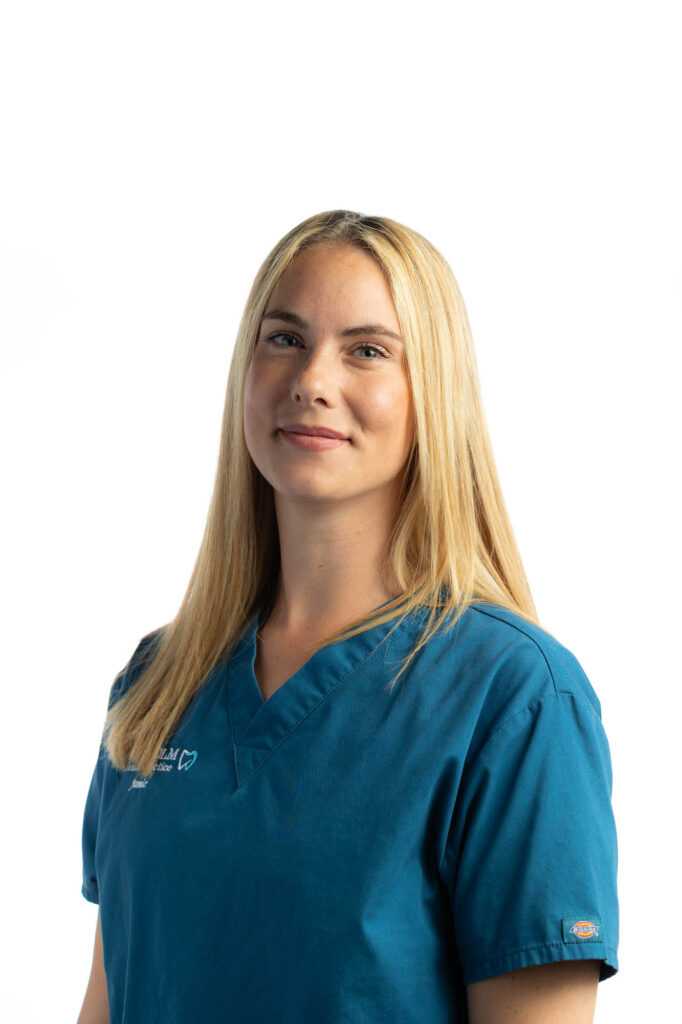 Photograph of Jamie Besau, Dental Nurse / Sedation Nurse on a white background